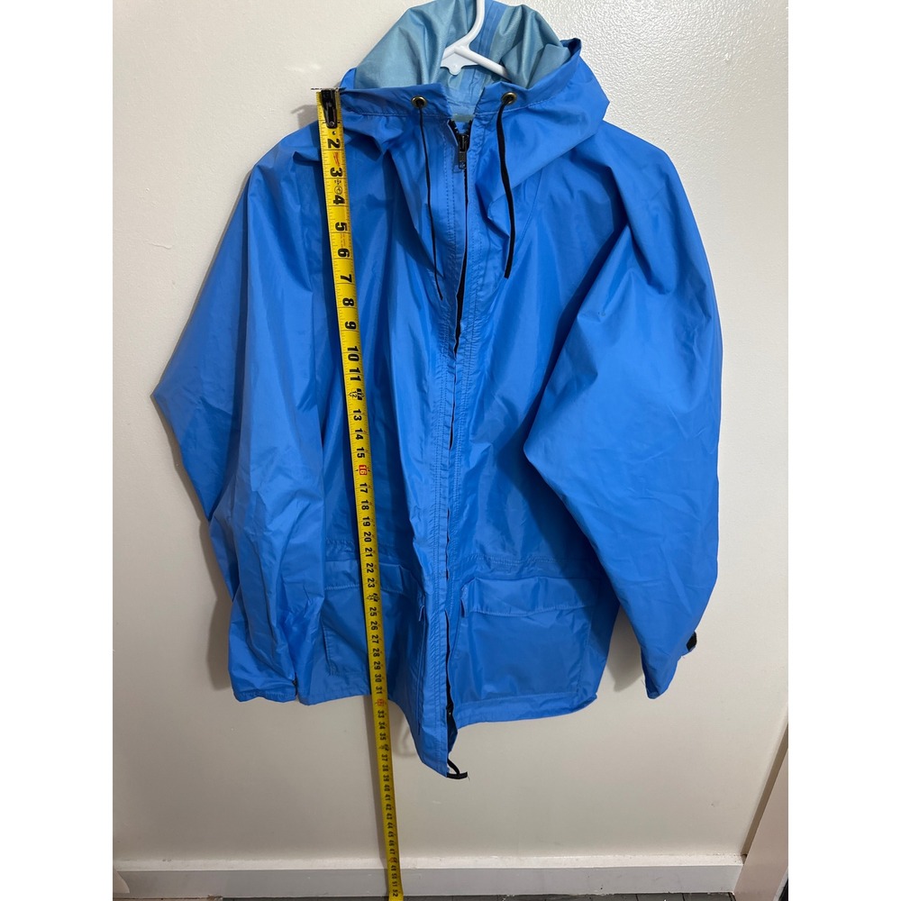 Vintage Gore-Tex Rain Suit Set Blue Hooded Jacket & Pants Mens Large Outdoor